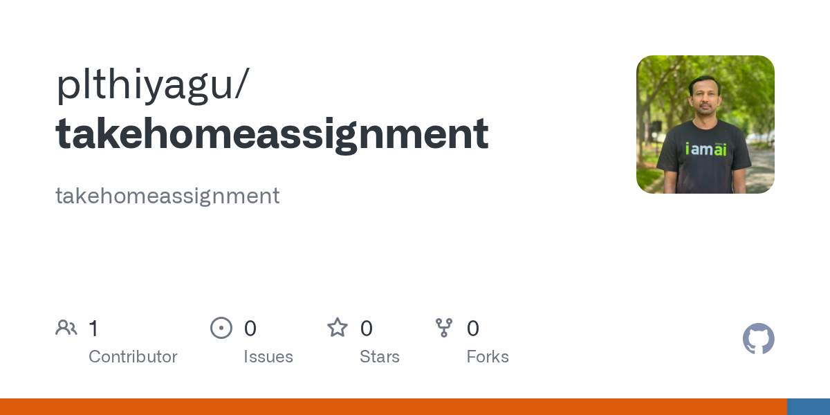 Takehomeassignment