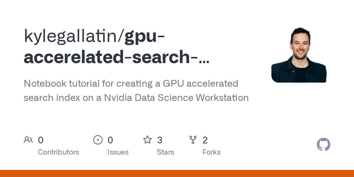 Gpu Accerelated Search Notebook