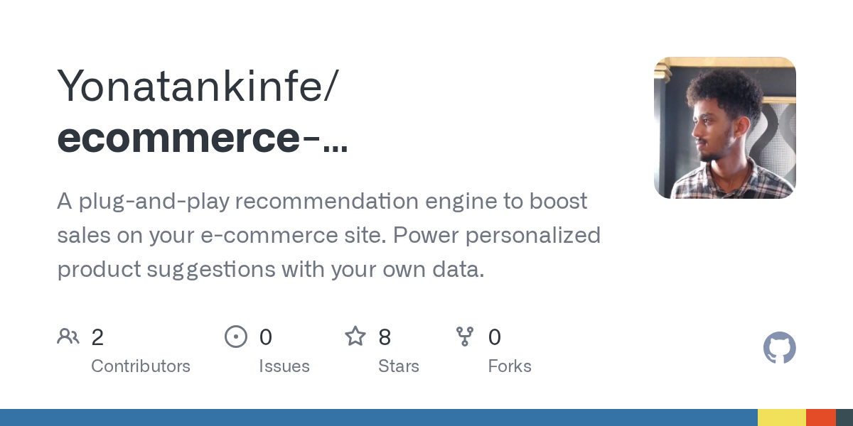 Ecommerce Recommendation System Api
