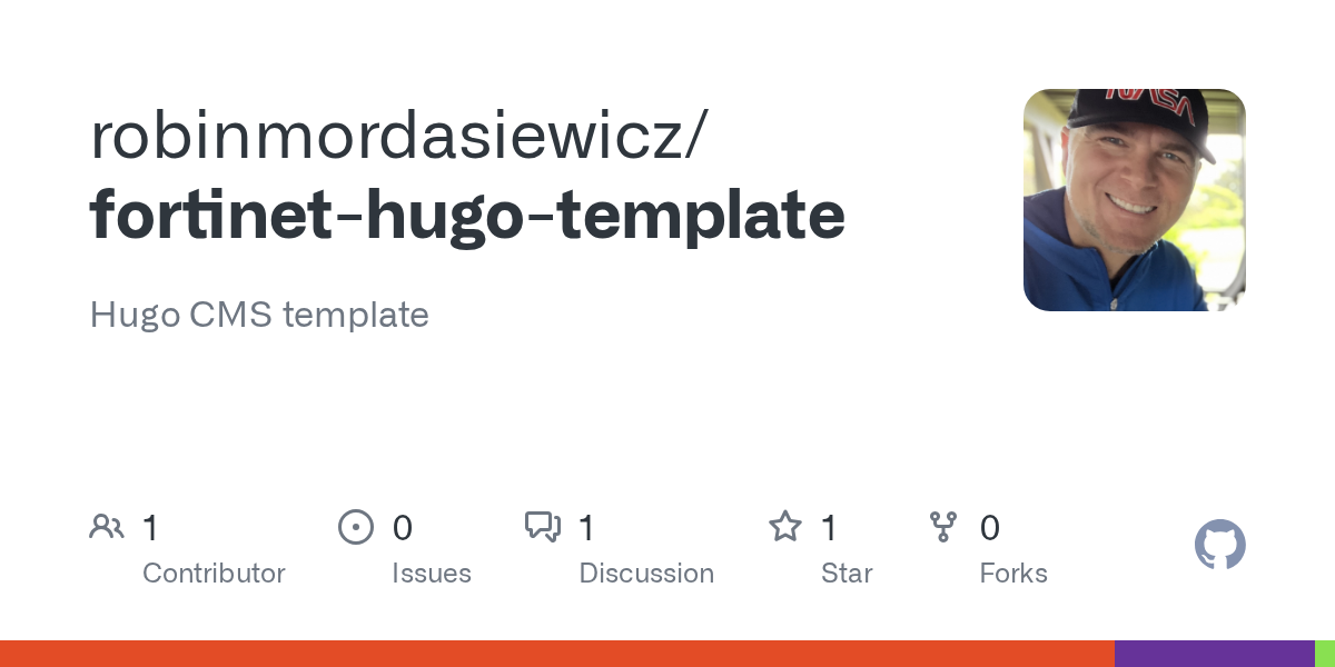 Fortinet Hugo Template