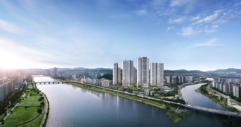 태화강 센트럴 아이파크 단지 배치도 1