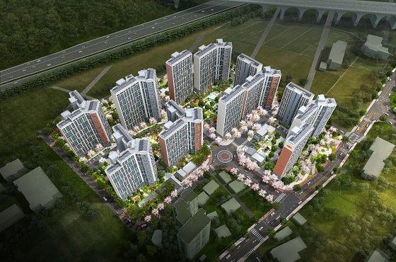 e편한세상울산역어반스퀘어 조감도
