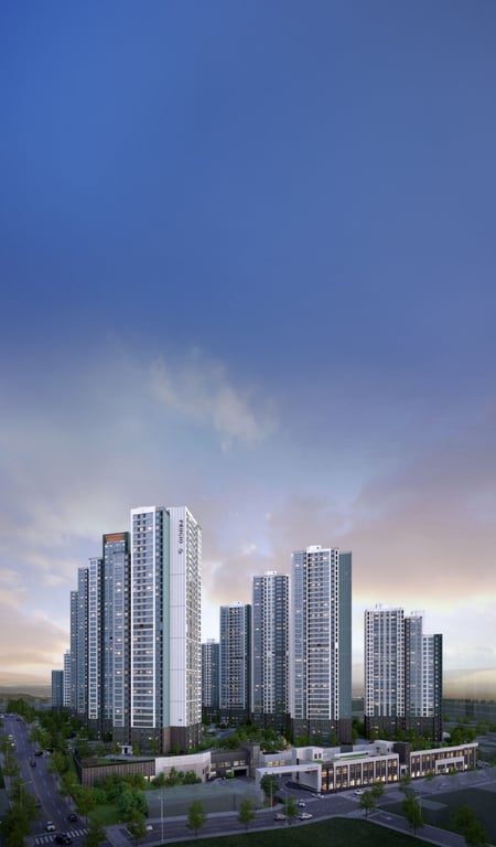 동래 푸르지오 에듀포레 단지 배치도 1