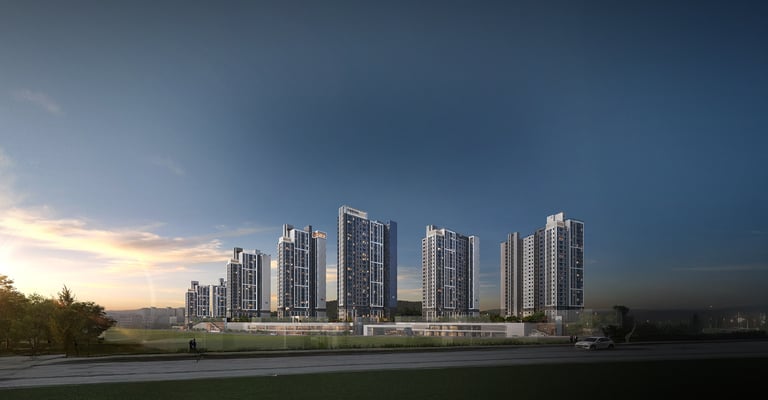 한화포레나 울산무거 단지 이미지