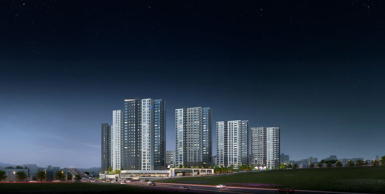 두산위브 트리니뷰 구명역 조감도