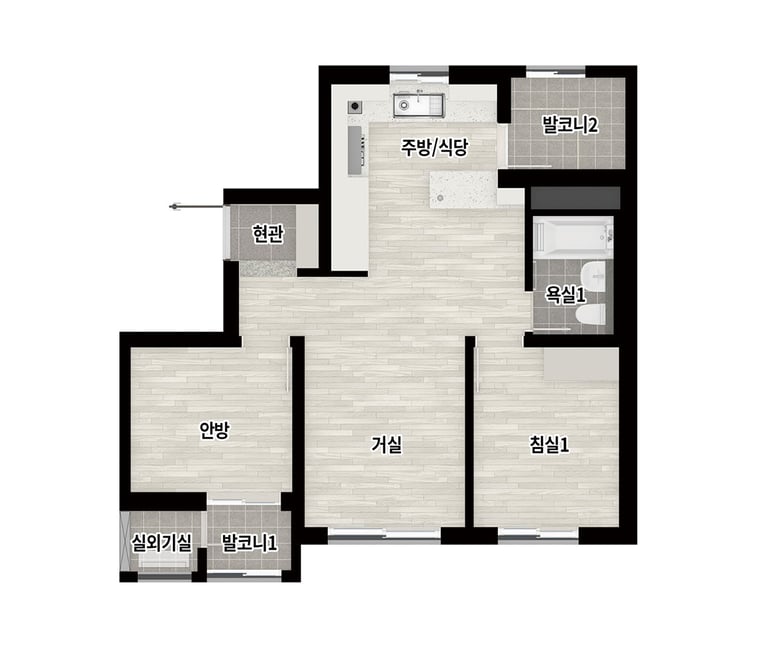 라엘에스 42 평면도