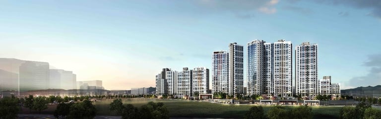 힐스테이트 대연 센트럴 조감도