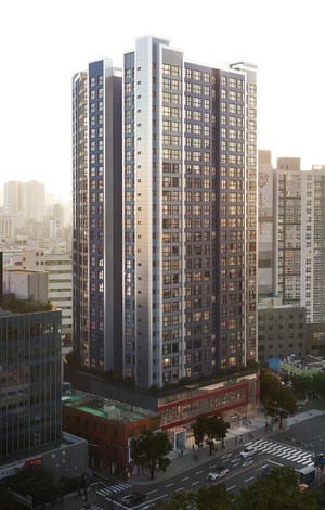 디 에이션 파크 부산 조감도