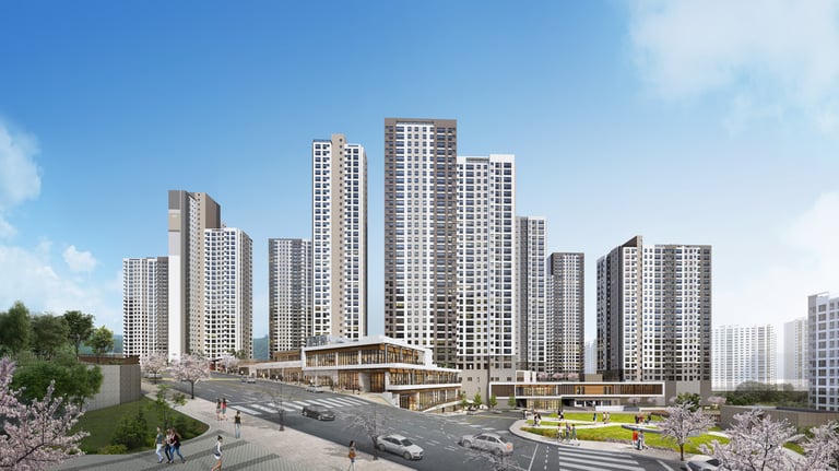 울산 지웰시티 자이 1단지 단지 이미지