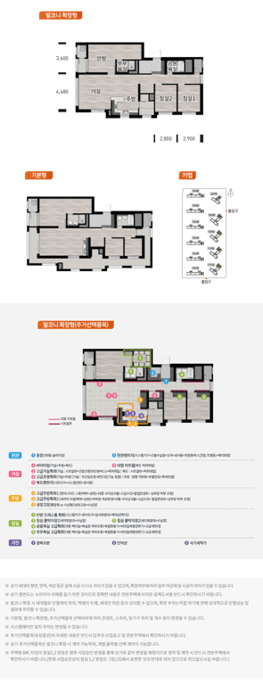 울산 다운2지구 우미 린 어반파크 84C 평면도