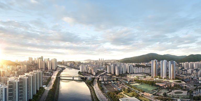 센텀파크 SK VIEW 조감도
