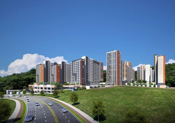 울산다운2 A-9블록 신혼희망타운 조감도