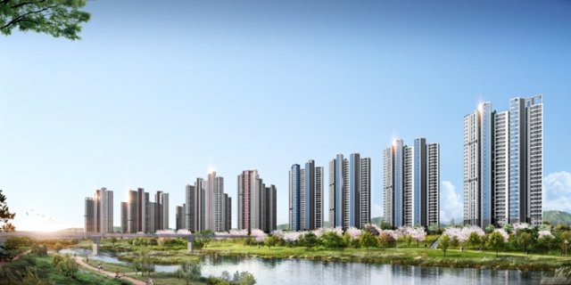 울산 뉴시티 에일린의 뜰 1차 조감도