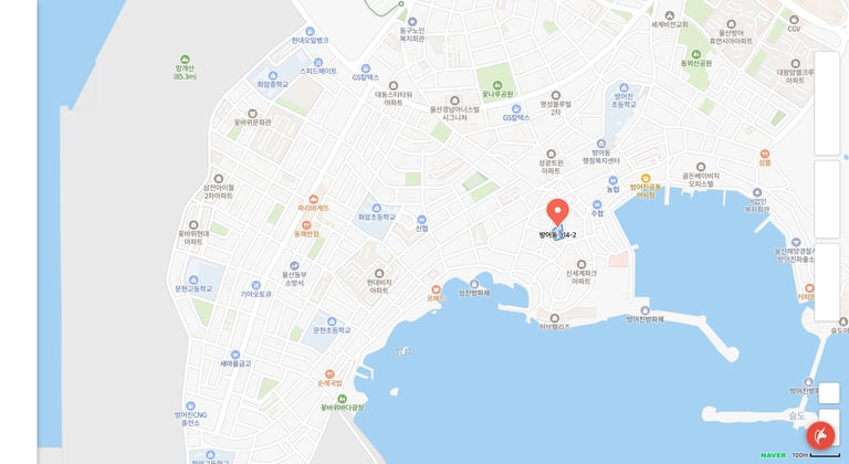 동구 D-01 방어동 재개발사업 조감도