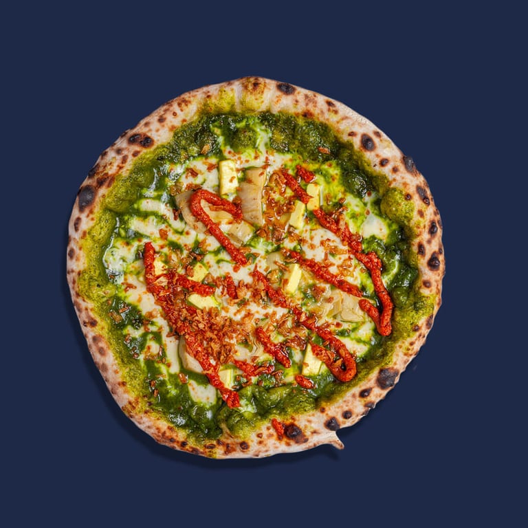 Hara Bhara Vegan Pizza East West Photo