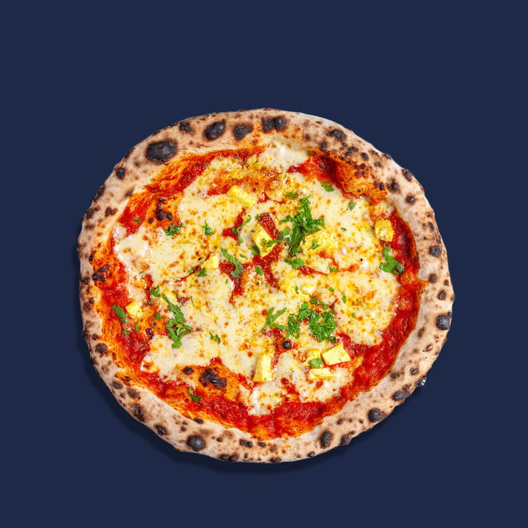 Masala Margherita Pizza Photo 