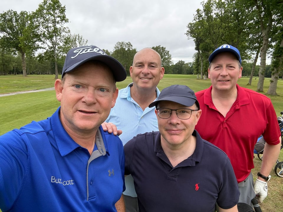 MRRF Players golfing