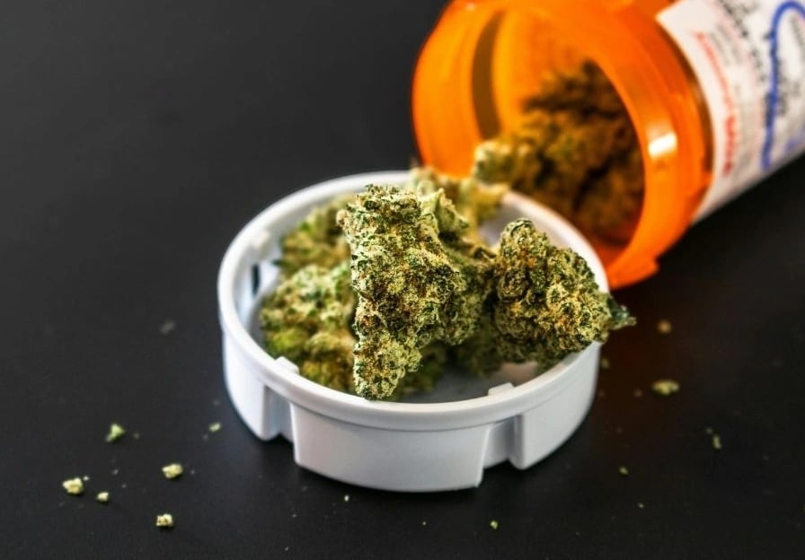 Cannabis prescription jar