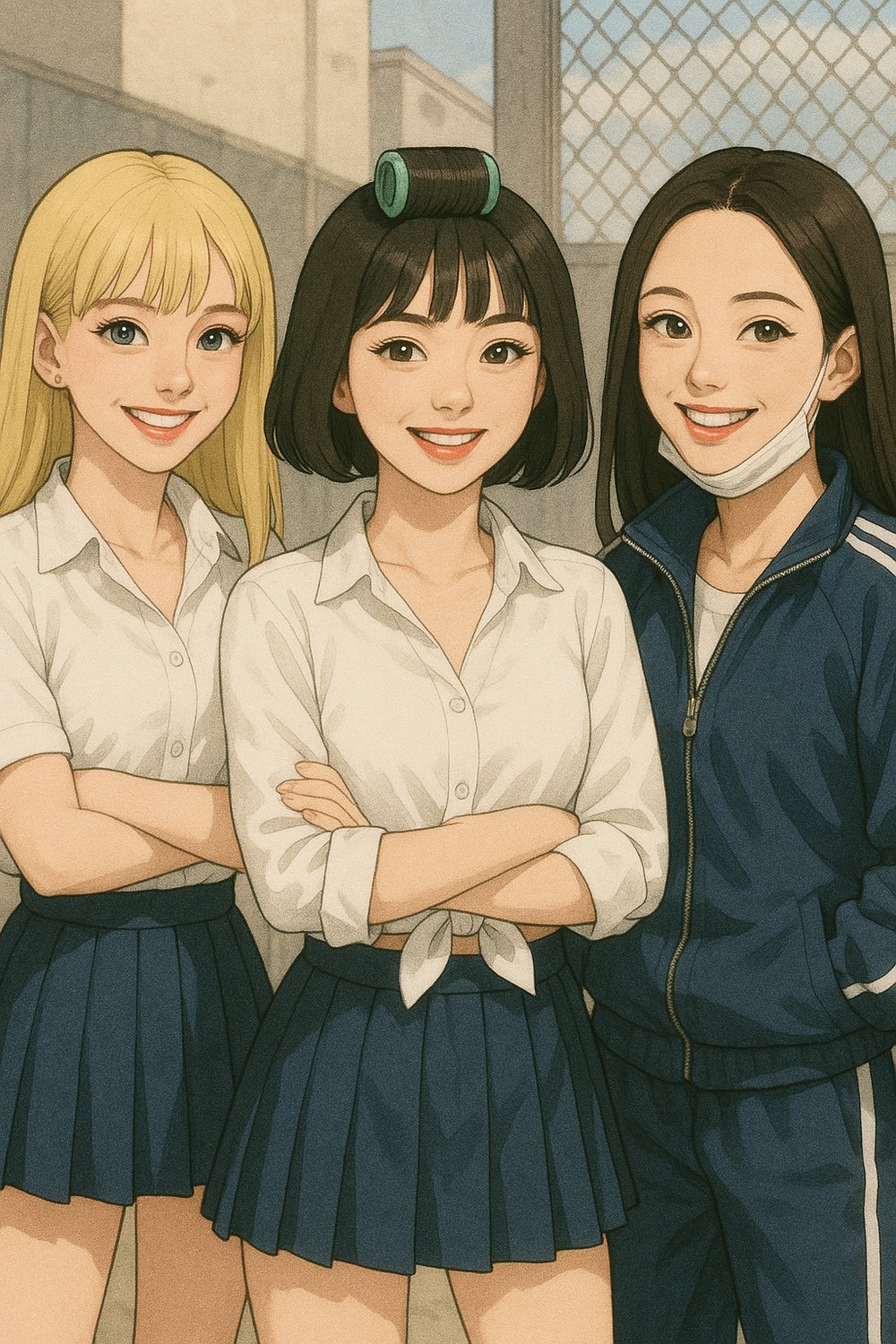 선생님 좋아하는 일진녀들