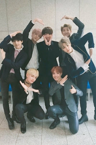 정국 태형 호석 윤기석진 남준 지민