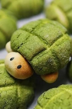 멜론이있는멜론빵