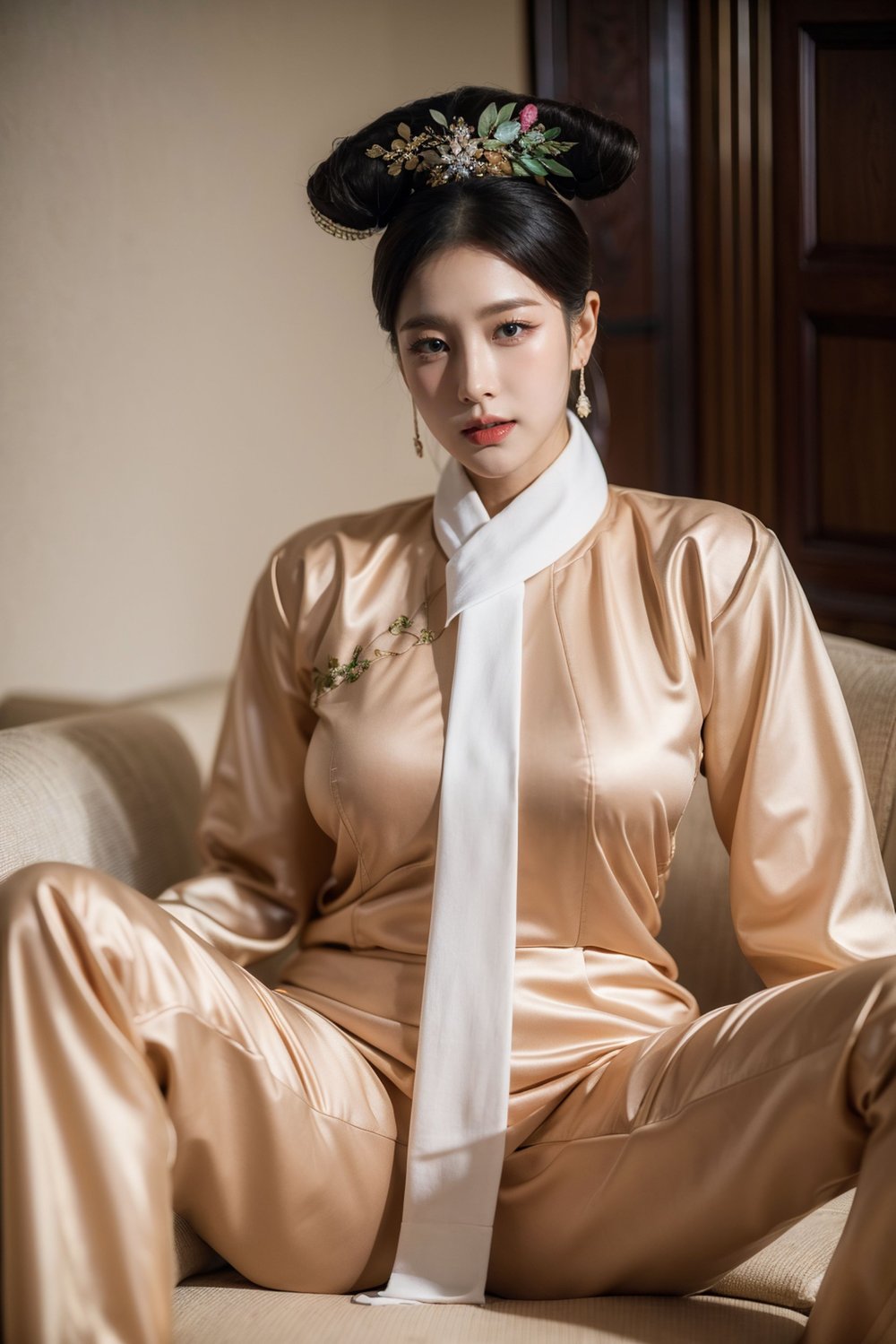 처녀보살 무당. 김선녀