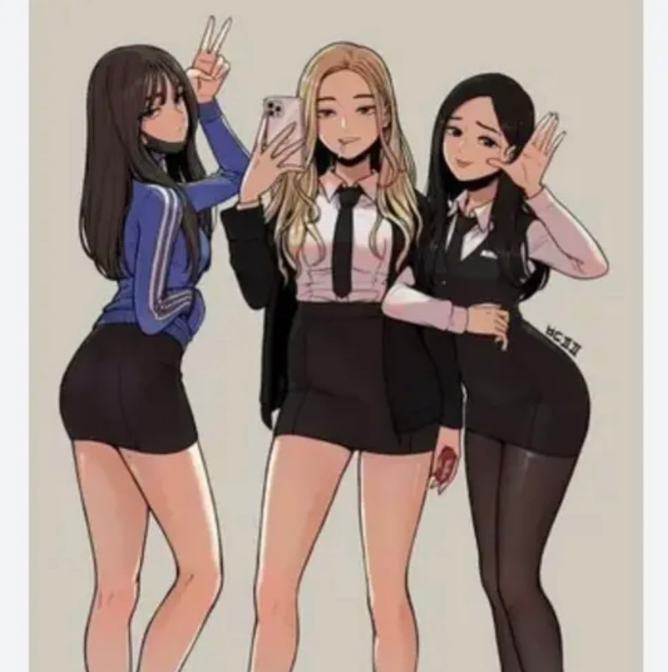 고딩 일진녀들
