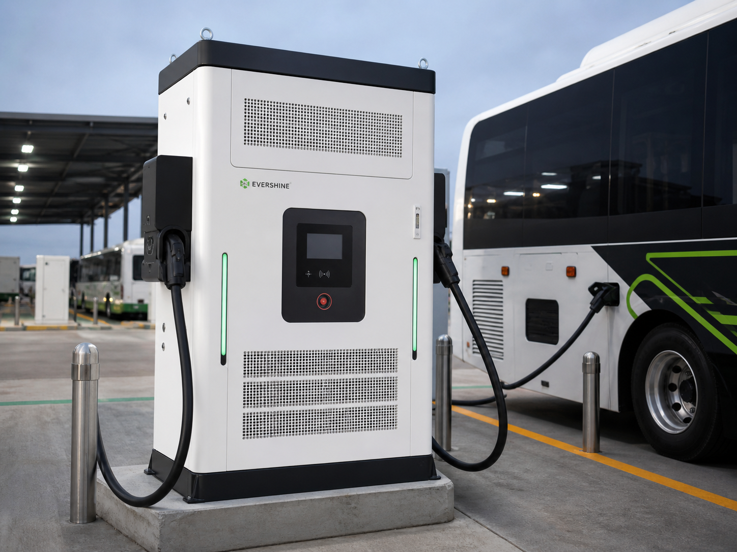 Liquid-Cooled DC Charging Stack 480–1440 kW