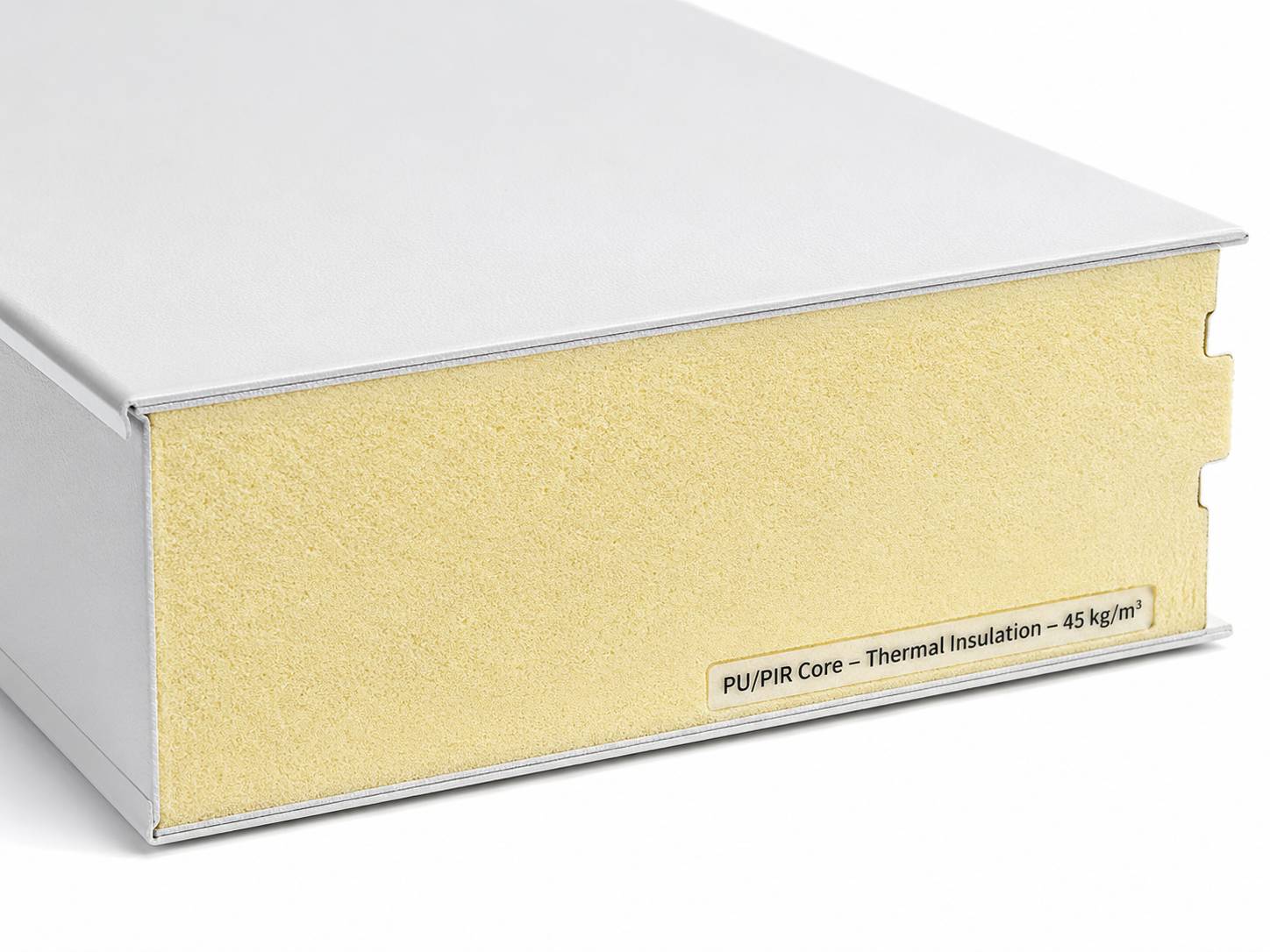 PU/PIR cleanroom panel core