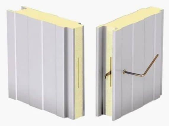 Cam-lock connection for cold room panels