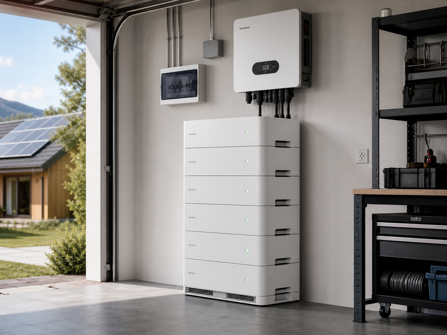 Stackable Home Battery 10 kWh
