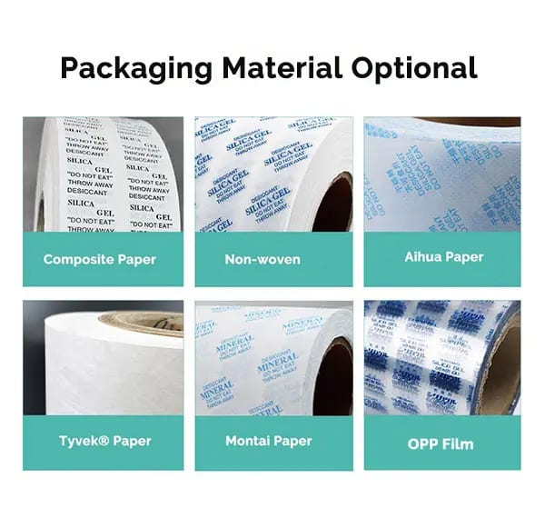 Rundun New Materials Silica Gel Packaging Material Optional