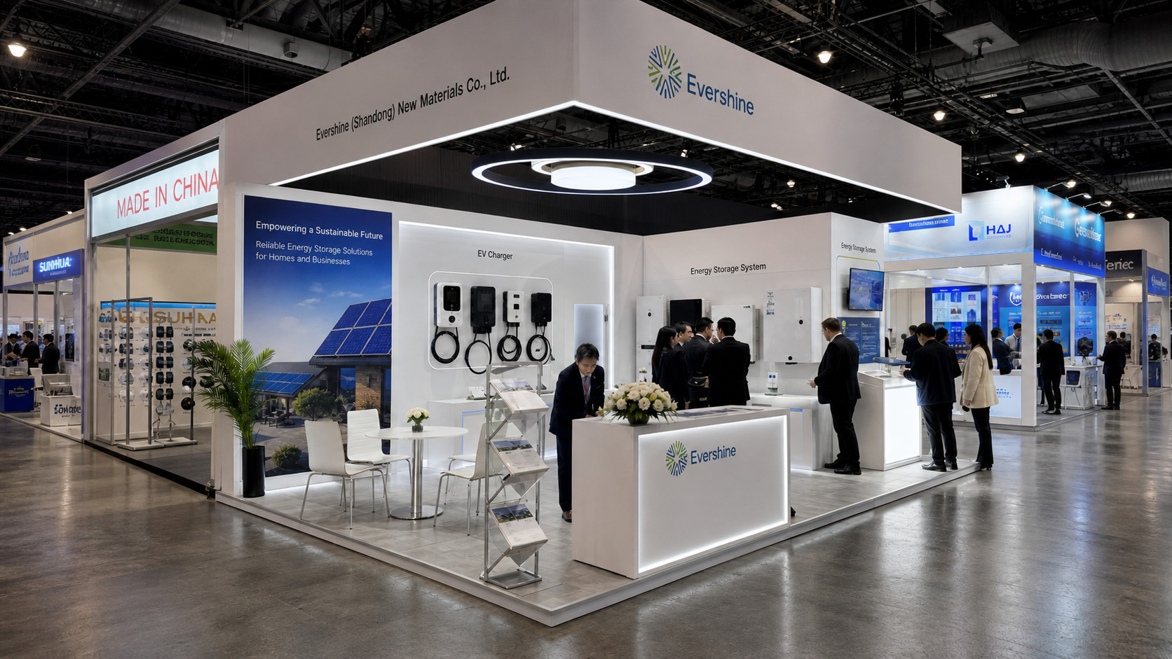 Exhibition product lineup image