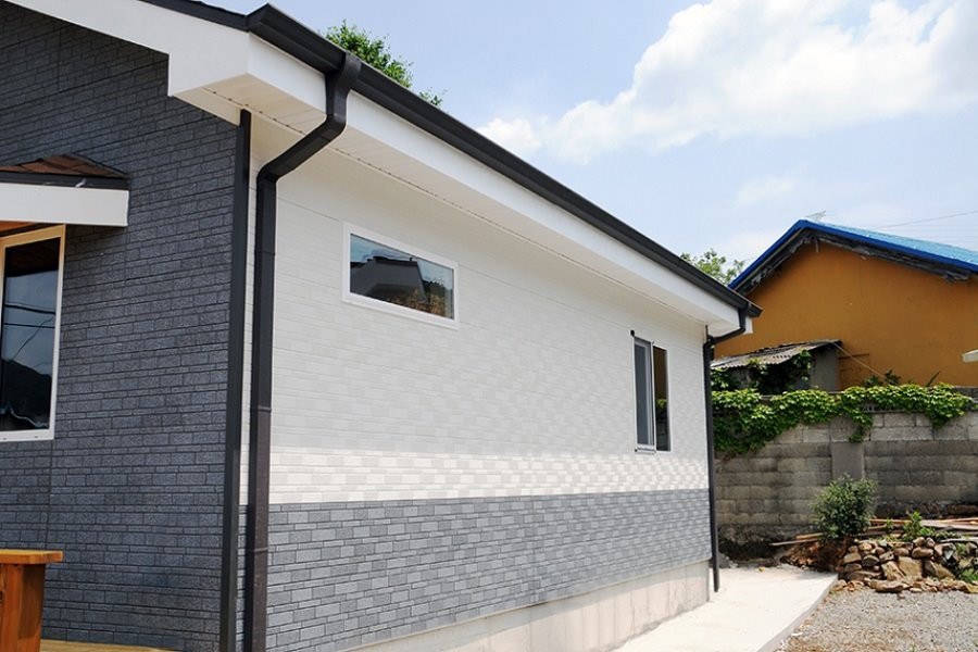 Stone-finish renovation reference