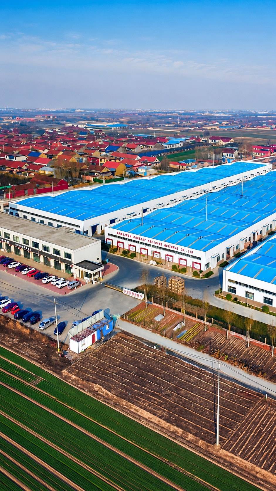 Exterior view of the BFTPANEL manufacturing base in Shandong