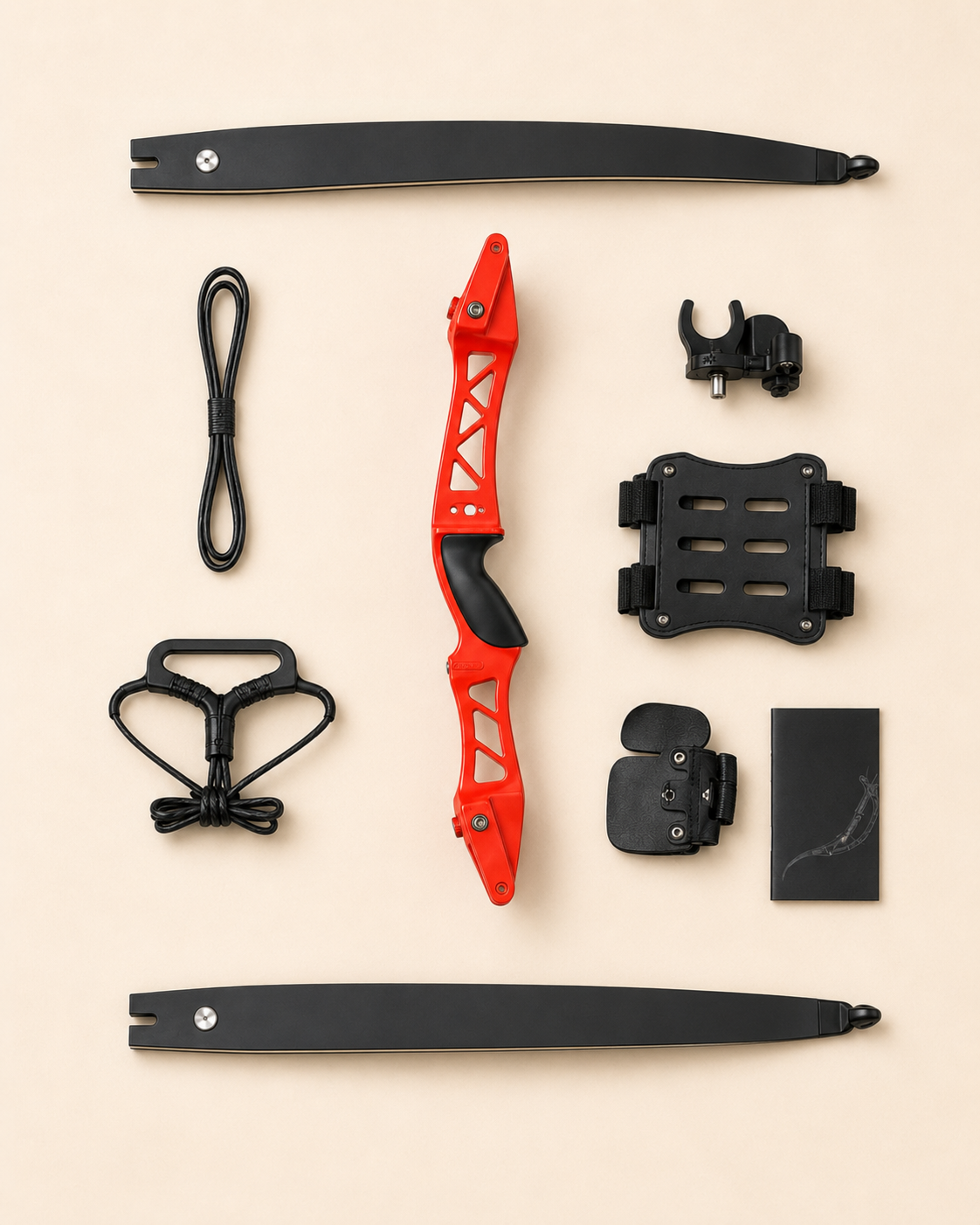 F167 kit contents laid out