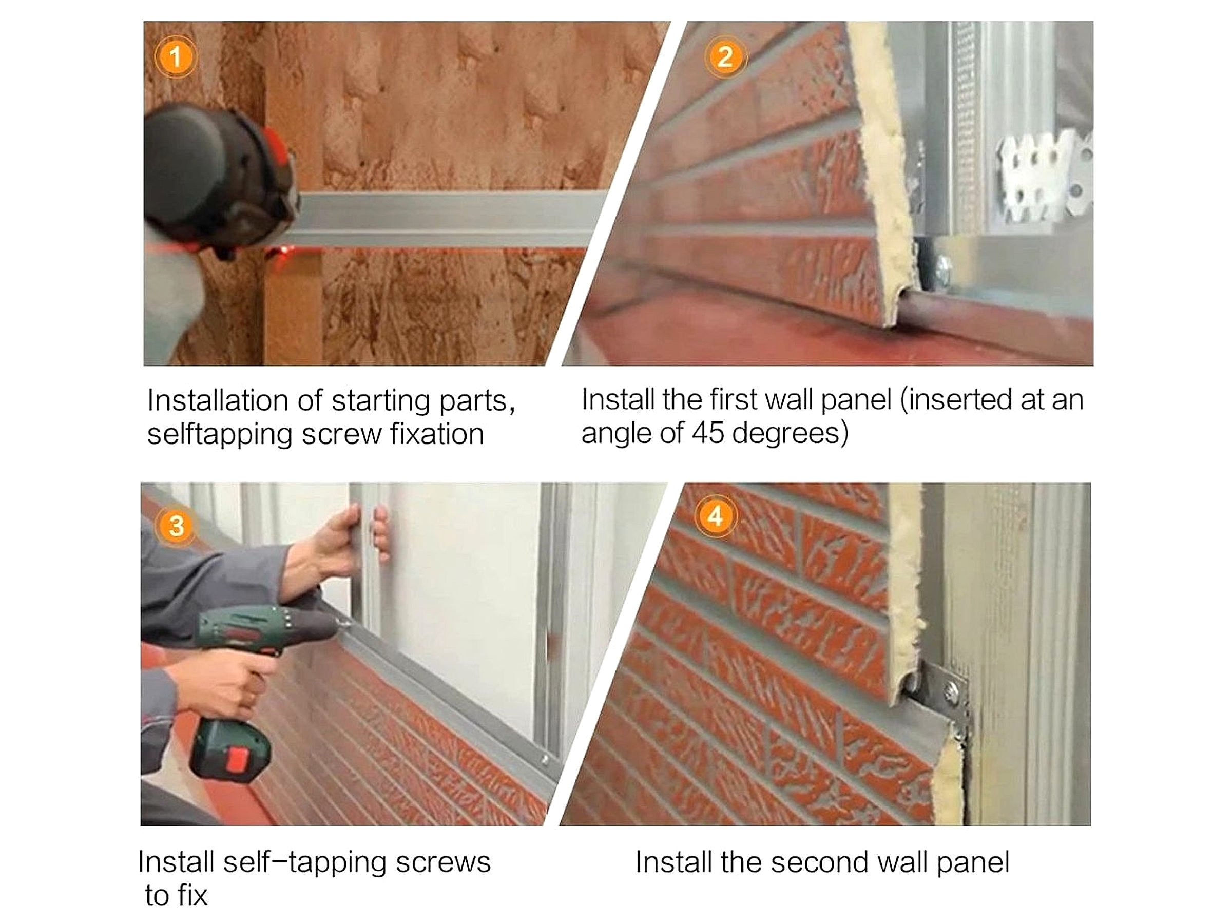 BFTPANEL base trim and tongue-and-groove installation