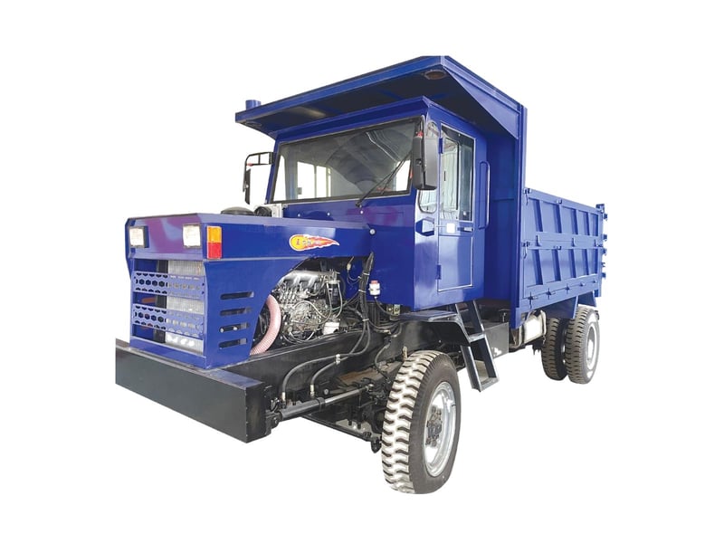 4108 Dump Truck, 15–20 t, Leicha Heavy four-wheel-drive dump truck