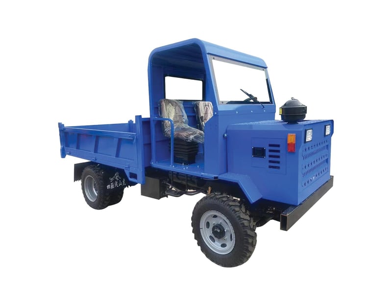 Full-time 4WD dump truck, 2–4 tonnes
