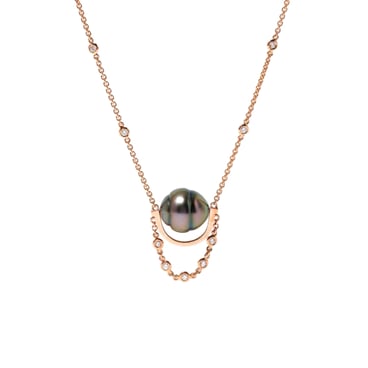 Entrelace Necklace Diamonds