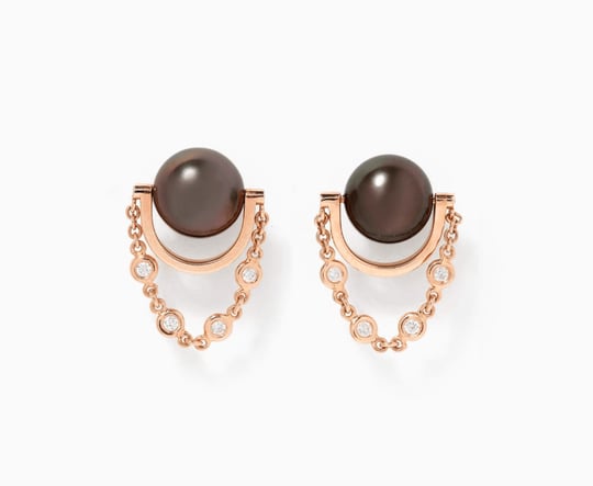 Entrelace Diamond Earrings