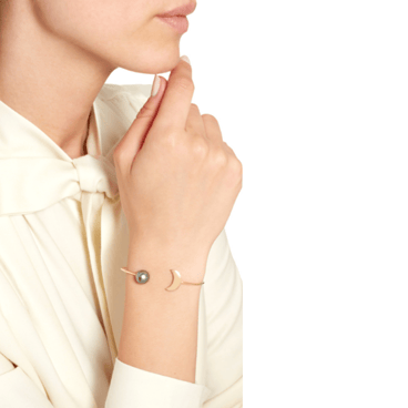 Luna Gold Bangle