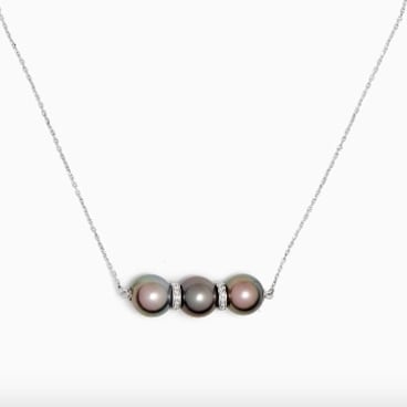 Pearl and Diamond Amulette Pendant