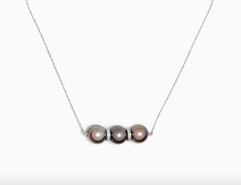 Pearl and Diamond Amulette Pendant