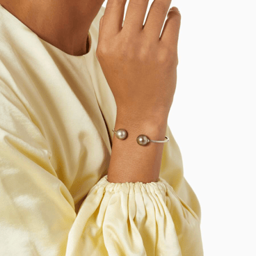18K Pearl Gold Bangle - Rendez Vous Bangle