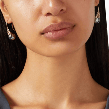 Mirandole Earrings with Diamonds