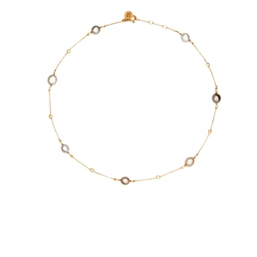 Gold Keshi Pearl Choker Elegance