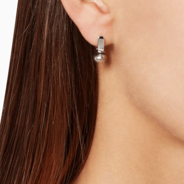 Tahitian pearl Amour Earrings - Gold