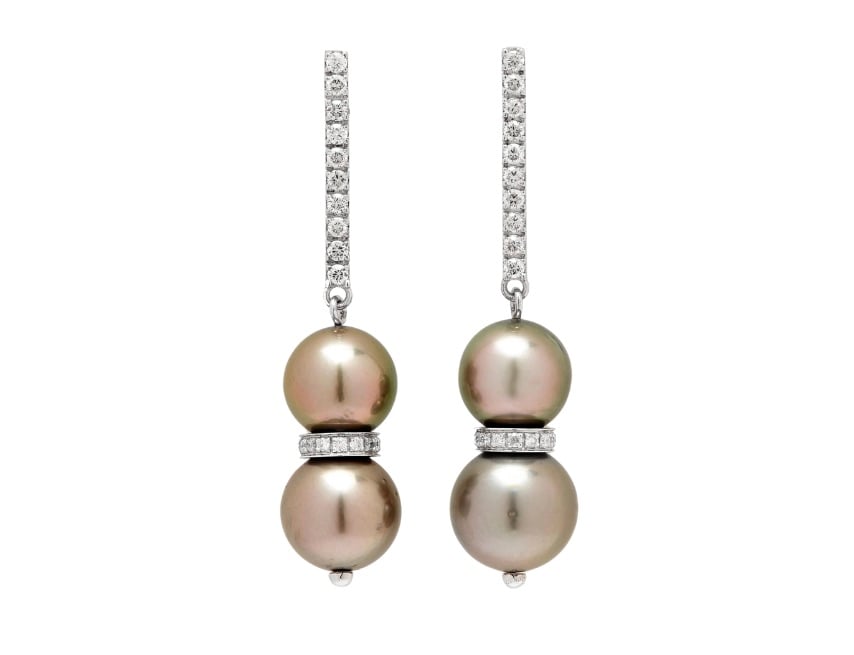 Robert Wan Tahitian Pearl Radiance earrings