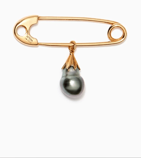 Pearl Drop Safety Pin